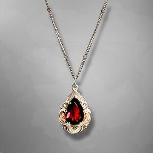 Necklace 12K gold & 925 sterling silver